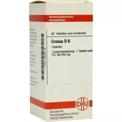 CROCUS d 6 tablety, 80 ks