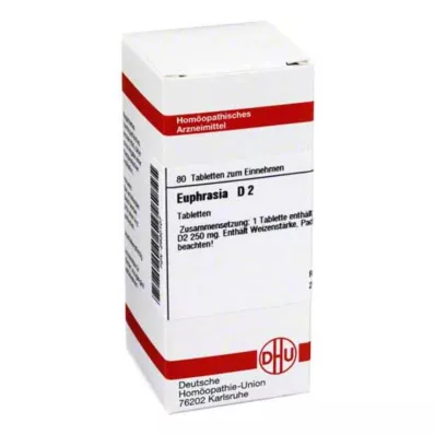 EUPHRASIA D 2 tablety, 80 ks
