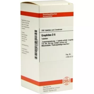 GRAPHITES d 6 tablety, 200 ks