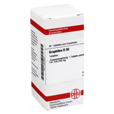 GRAPHITES D 30 tablet, 80 ks