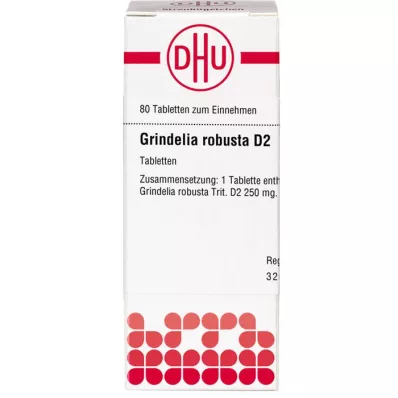 GRINDELIA ROBUSTA d 2 tablety, 80 ks