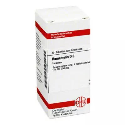 HAMAMELIS D 6 tablet, 80 ks HAMAMELIS D 6 tablet, 80 ks