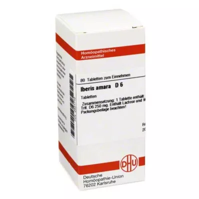IBERIS AMARA D 6 tablet, 80 ks IBERIS AMARA D 6 tablet, 80 ks