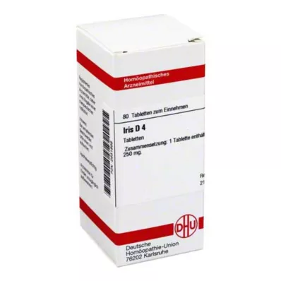 IRIS D 4 tablety, 80 ks
