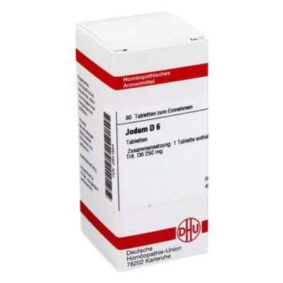 JODUM D 6 tablet, 80 ks JODUM D 6 tablet, 80 ks