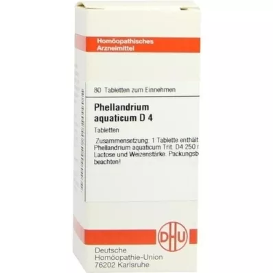 PHELLANDRIUM AQUATICUM d 4 tablety, 80 ks