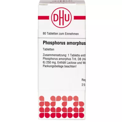 PHOSPHORUS AMORPHUS d 8 tablety, 80 ks
