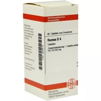 RUMEX d 4 tablety, 80 ks