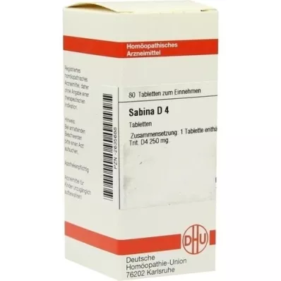 Sabina D 4, 80 ks