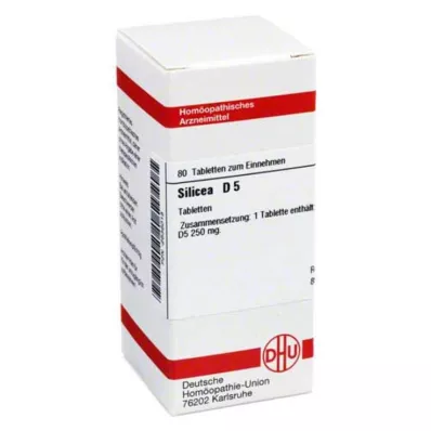 SILICEA D 5 tablet, 80 ks