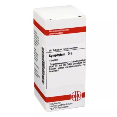 SYMPHYTUM D 6 tablet, 80 ks SYMPHYTUM D 6 tablet, 80 ks