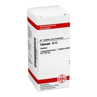 TABACUM D 12 tablet, 80 ks
