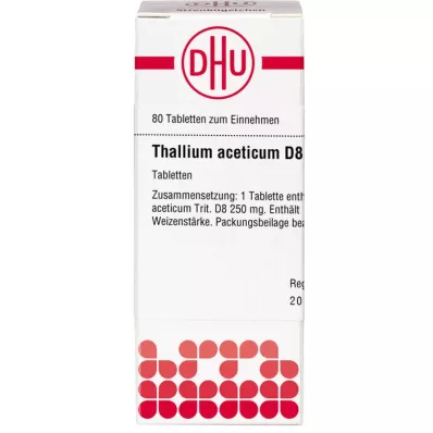 Thallium acet d 8, 80 ks