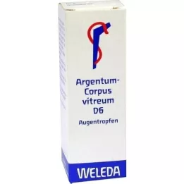 ARGENTUM CORPUS Vitreum D 6 očí kapky, 10 ml
