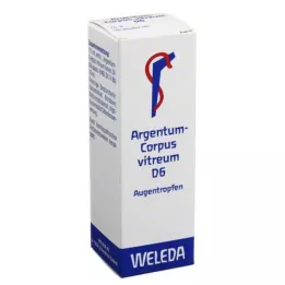 ARGENTUM CORPUS Vitreum D 6 očních kapek, 10 ml