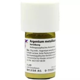 ARGENTUM METALLICUM praeparatum d 20 triturace, 20 g