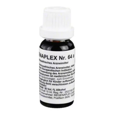 REGENAPLEX č. 64 Drop, 15 ml REGENAPLEX č. 64 Drop, 15 ml