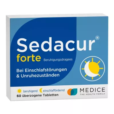 SEDACUR zklidňující tablety forte, 60 ks