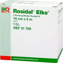 ROSIDAL Elko 10 cmx5 m krátkotažný obvaz, 2 ks