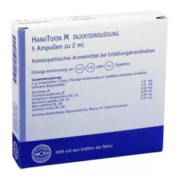 HANOTOXIN M Injekční roztok, 5x2 ml