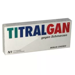 TITRALGAN Tablety proti bolesti, 10 ks