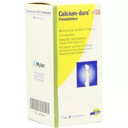 CALCIUM DURA Vit D3 potahované tablety, 50 ks