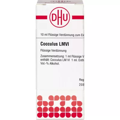 COCCULUS LM VI Ředění, 10 ml COCCULUS LM VI Ředění, 10 ml
