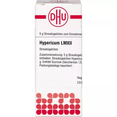 HYPERICUM LM XII Globuli, 5 g HYPERICUM LM XII Globuli, 5 g