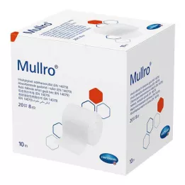 MULLRO Obvazová gáza 10 cmx10 m rolovaná, 1 ks