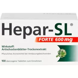 Hepar-SL FORTE 600 mg, 100 ks