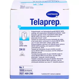 TELAPREP preparační tampon nesterilní velikost 1 malý, 1000 ks