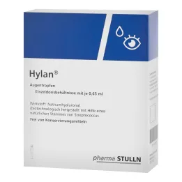 HYLAN 0,65 ml oční kapky, 10 ks