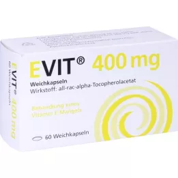 EVIT 400 měkkých tobolek, 60 ks