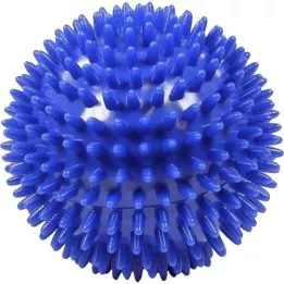MASSAGEBALL igelball 10 cm modrá, 1 ks