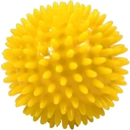 MASSAGEBALL igelball 8 cm žlutá, 1 ks