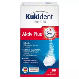 Kukident Active Plus Express Cleaner, 99 ks
