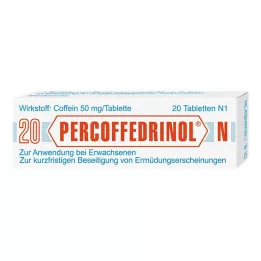 PERCOFFEDRINOL N 50 mg tablety, 20 ks
