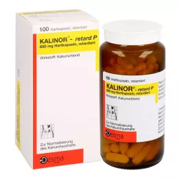 KALINOR retard P 600 mg tvrdé tobolky, 100 ks