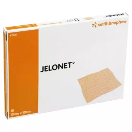 JELONET Parafínová gáza 10x10 cm sterilní, 10 ks