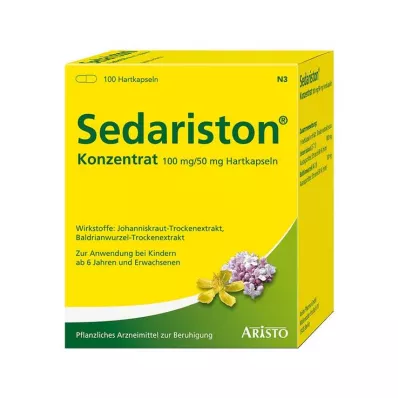 SEDARISTON Koncentrát tvrdé tobolky, 100 ks SEDARISTON Koncentrát tvrdé tobolky, 100 ks