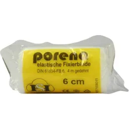 Porena elastická gázová bandáž 6cm cello bílá, 1 kus