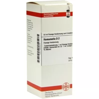 HAMAMELIS D2 Ředění, 50 ml HAMAMELIS D2 Ředění, 50 ml