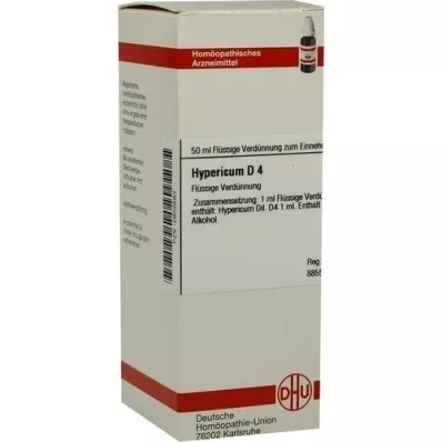 HYPERICUM D 4 Ředění, 50 ml