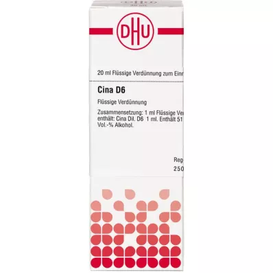 CINA D6 ředění, 20 ml