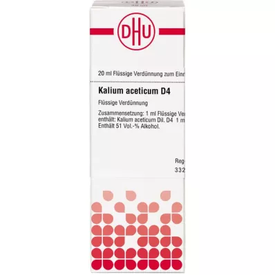 Acet draselný d 4, 20 ml Acet draselný d 4, 20 ml