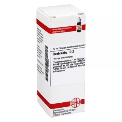 QUEBRACHO D2 ředění, 20 ml QUEBRACHO D2 ředění, 20 ml