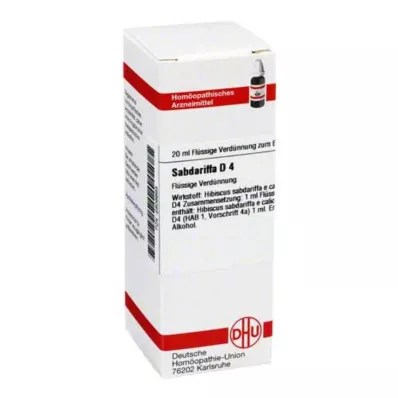 SABDARIFFA D4 ředění, 20 ml SABDARIFFA D4 ředění, 20 ml