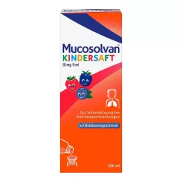 MUCOSOLVAN Dětská šťáva 30 mg/5 ml, 100 ml