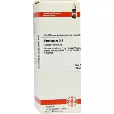 Abrotanum d 2, 50 ml Abrotanum d 2, 50 ml