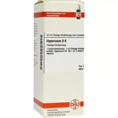 HYPERICUM D 6 Ředění, 50 ml HYPERICUM D 6 Ředění, 50 ml